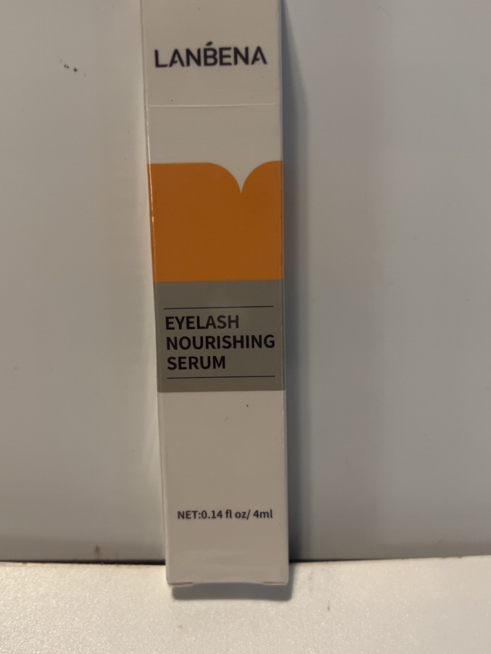 LANBENA Eyelash Nourishing Serum - White & Orange Packaging